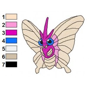 Pokemon Embroidery Design 1